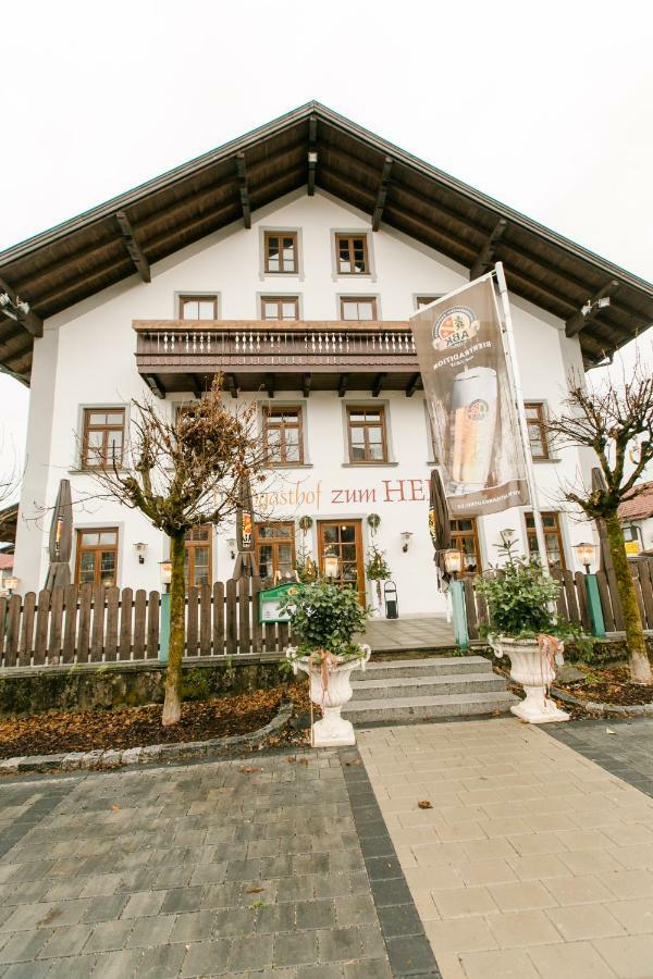 Landgasthof Zum Herz Trauchgau ภายนอก รูปภาพ